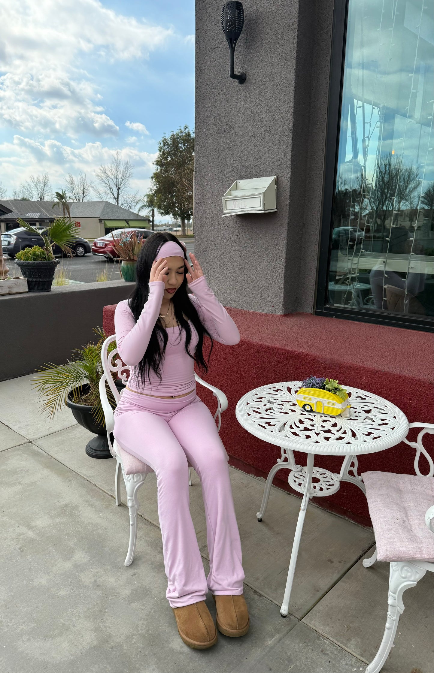 Dulce Three Piece Set (Pink)